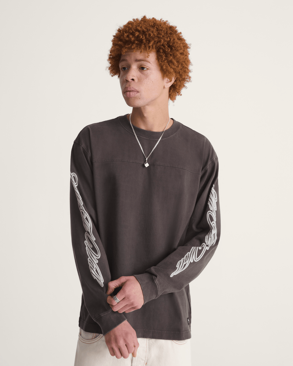 Durham Long Sleeve Shirt in Faded Black | Vans outlet