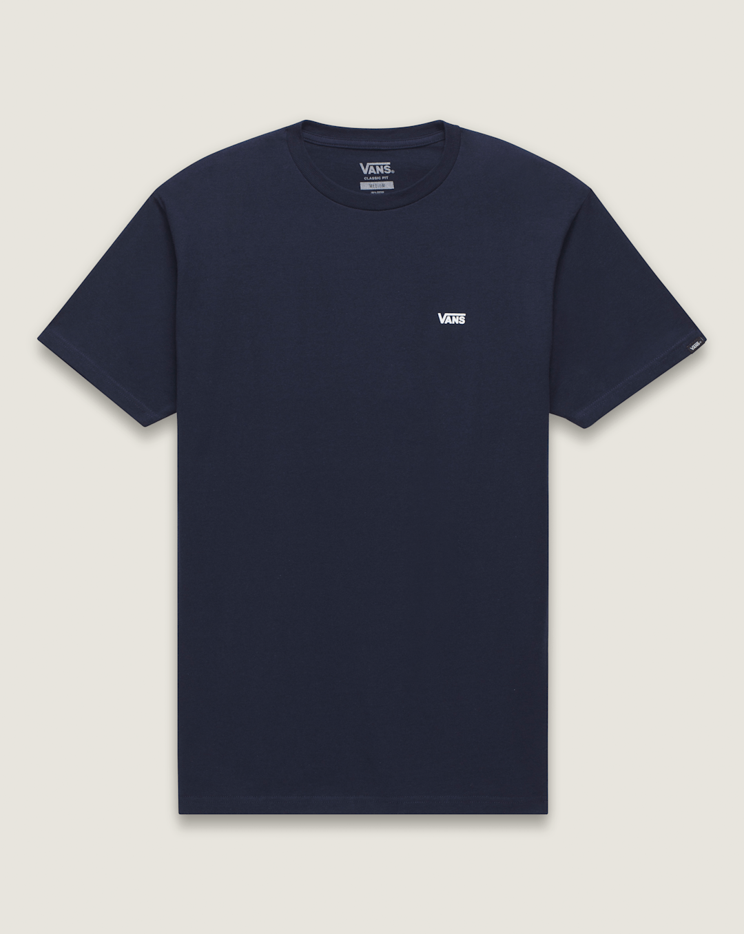 Left Chest Logo T-Shirt in Navy Blue | Vans near me