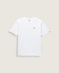 Left Chest Logo T-Shirt in White / Black | Vans sale