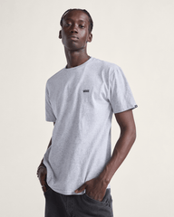 Left Chest Logo T-Shirt in Heather Grey | Vans discount