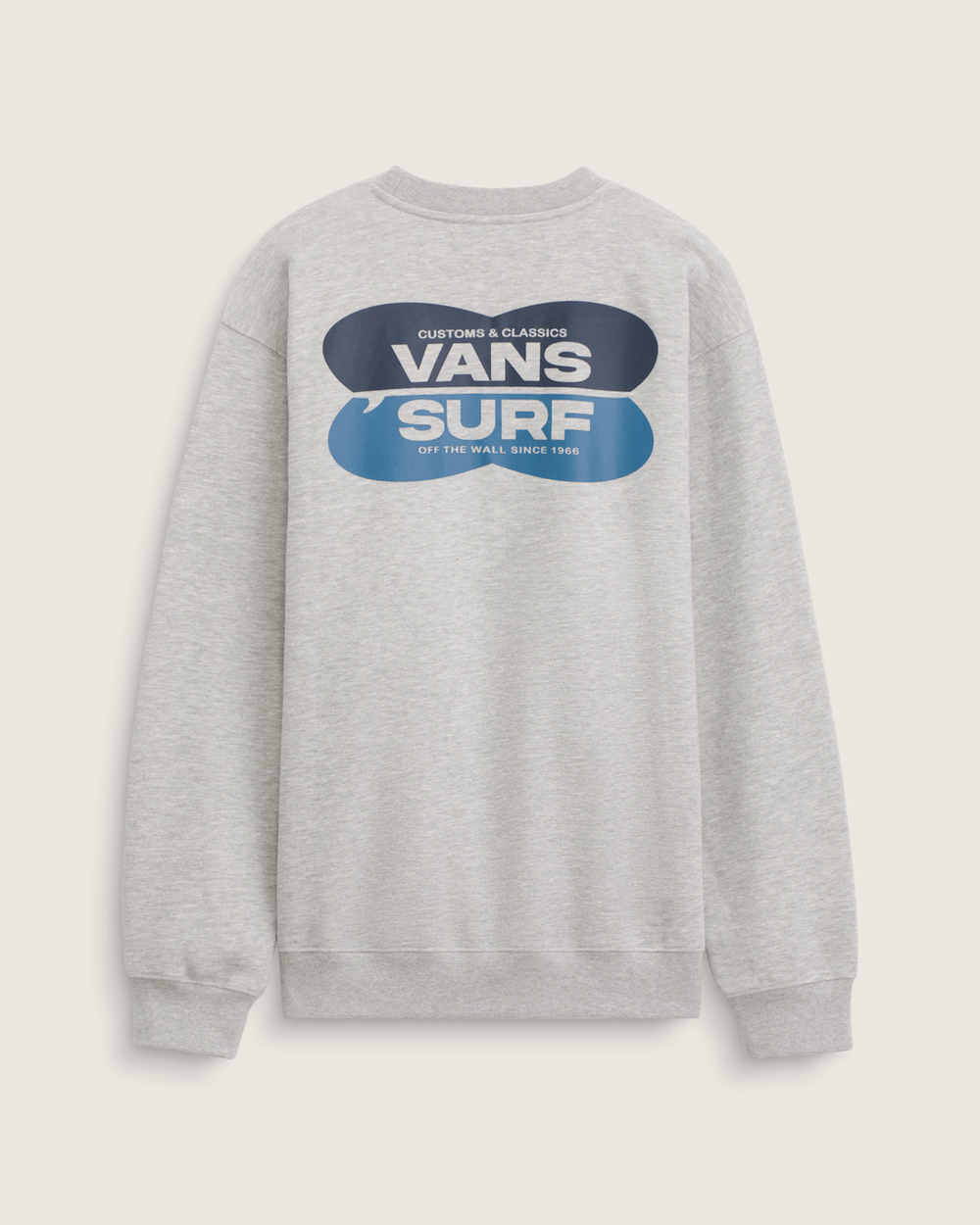 Palms Crew Sweatshirt in Cement Heather | Vans online