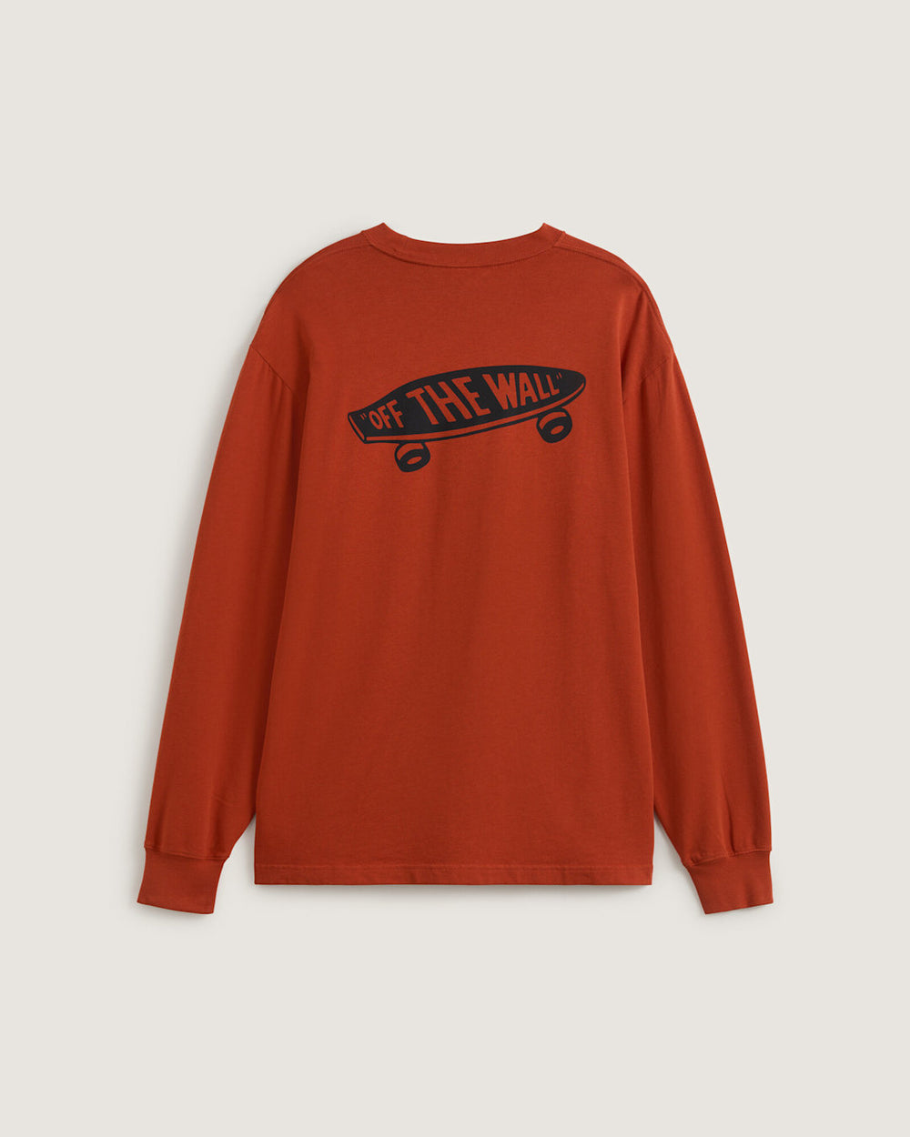 Premium Long Sleeve Graphic T-Shirt in Burnt Orange | Vans sale