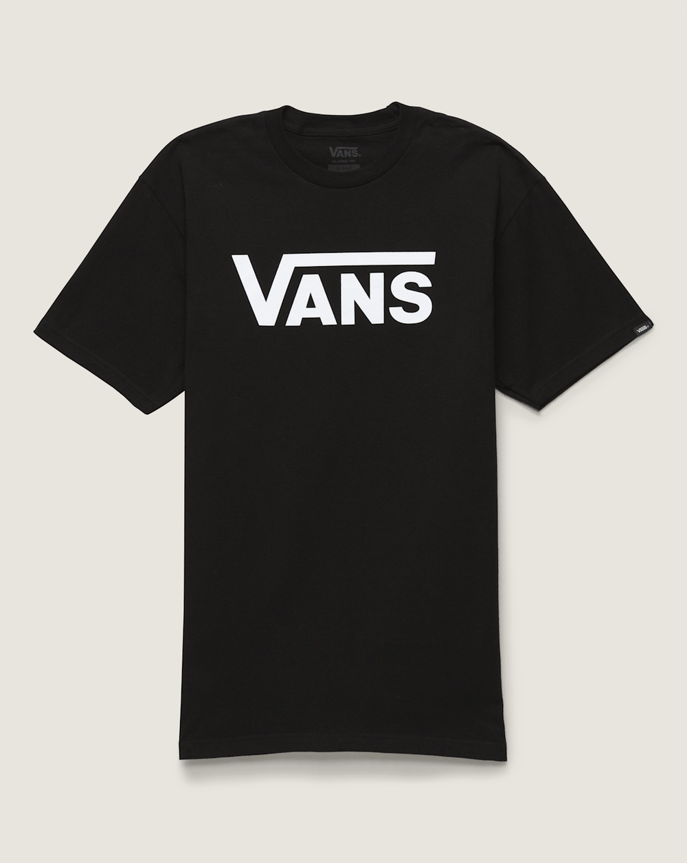 Vans Classic Black/White T-Shirt | Vans discount