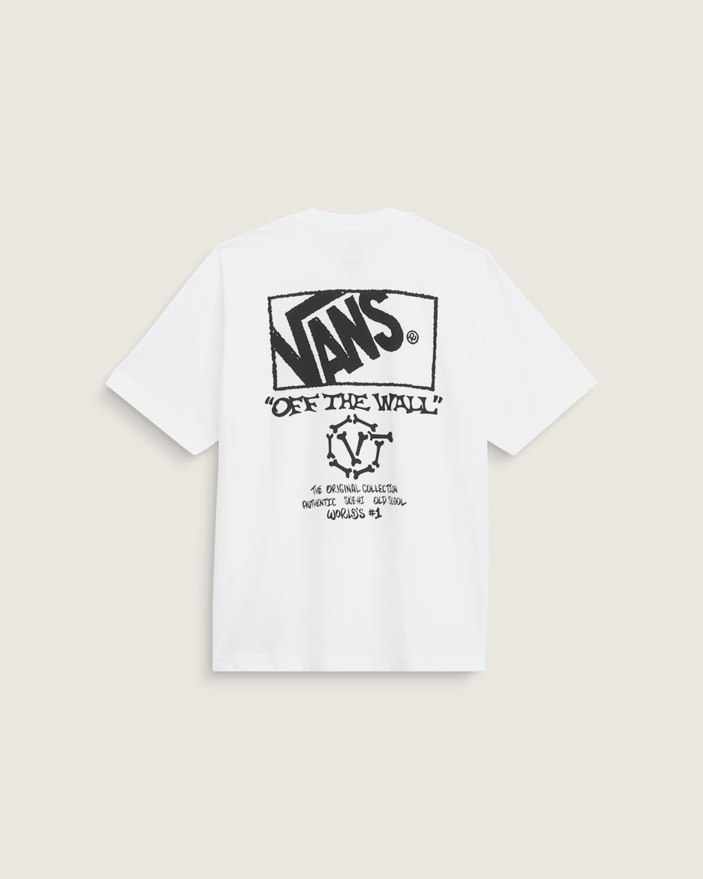 Circle Bones T-Shirt in White | Vans outlet