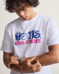 Art Skool T-Shirt in White | Vans sale