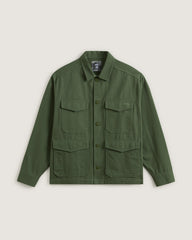 Skate Military Overshirt by Atiba Jefferson in Atiba Pine Forest Green | Vans on sale