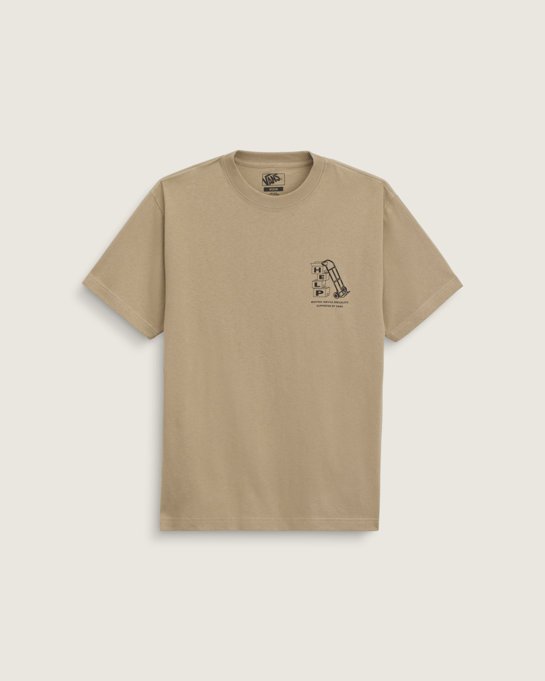 Moving Co T-Shirt in Bay Leaf Brown | Vans sale