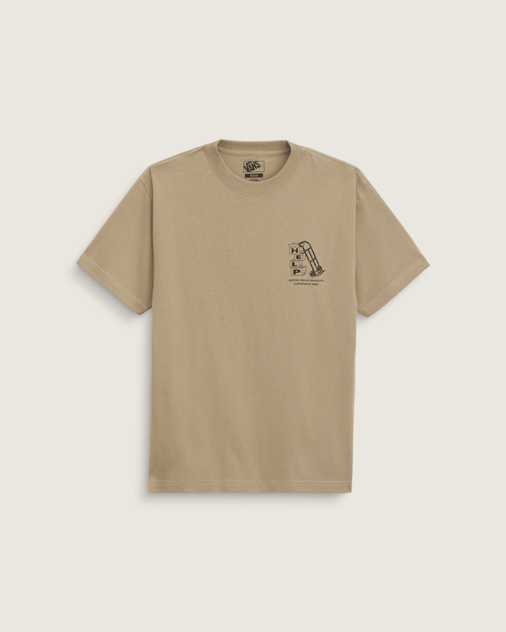 Moving Co T-Shirt in Bay Leaf Brown | Vans sale