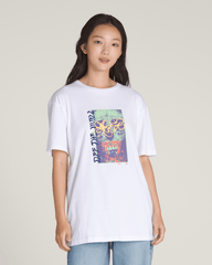 Spray Layer T-Shirt in White | Vans outlet