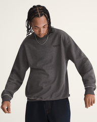 Vans 66 Crew Sweatshirt in Asphalt Grey | Vans online