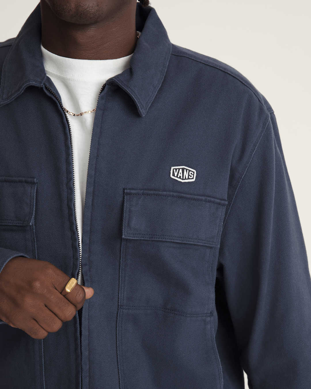 Mcavoy Station Jacket in Parisian Night Blue | Vans on sale