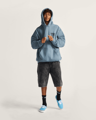Style 001 Pullover Hoodie in Stormy Weather Blue | Vans discount