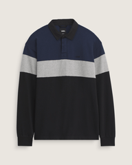 Andy Rugby Long Sleeve Shirt in Black | Vans near me