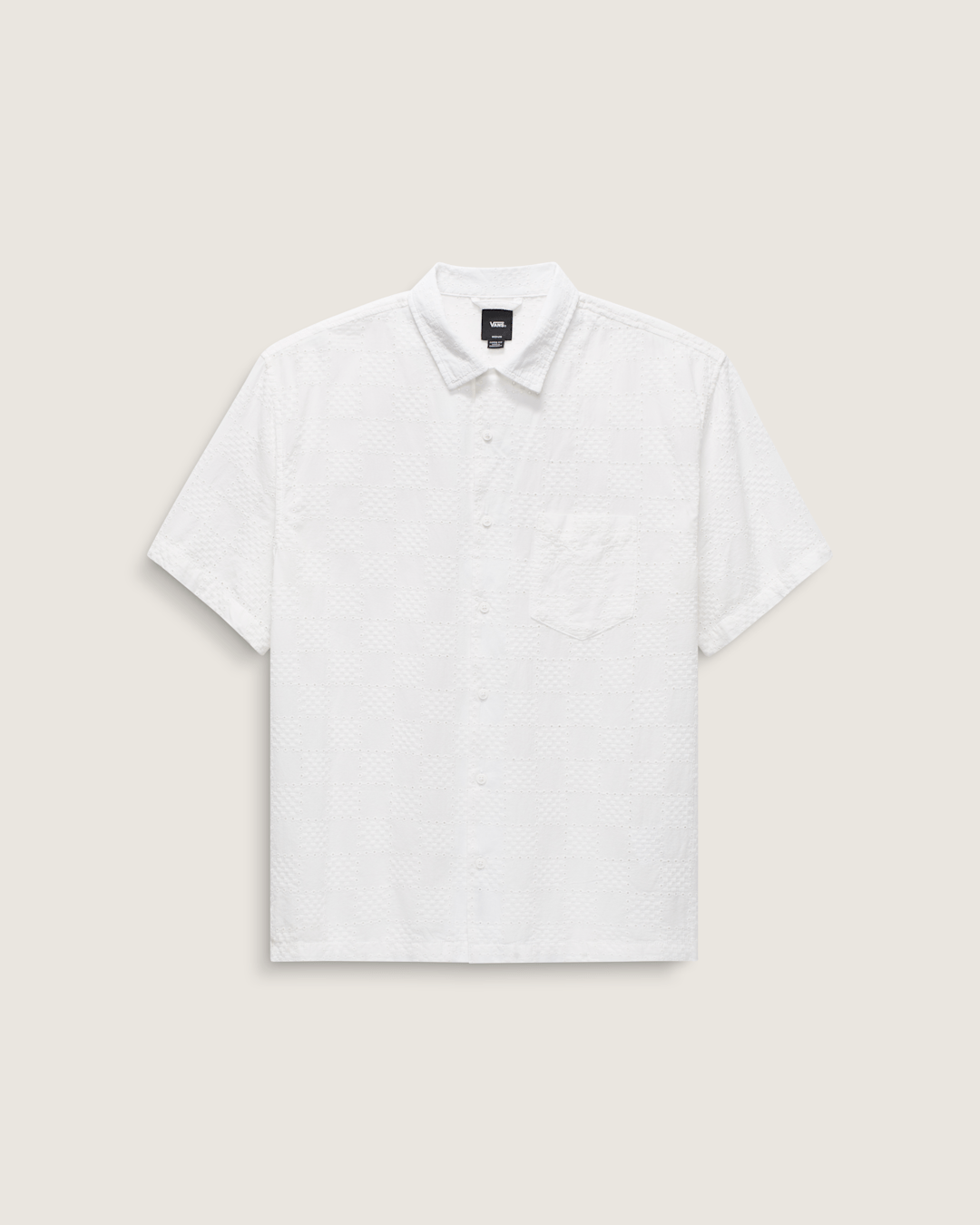 Wayside Eyelet Woven Shirt in White | Vans on sale