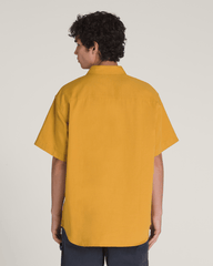 Lawson Solid Woven Shirt in Harvest Gold Yellow | Vans near me