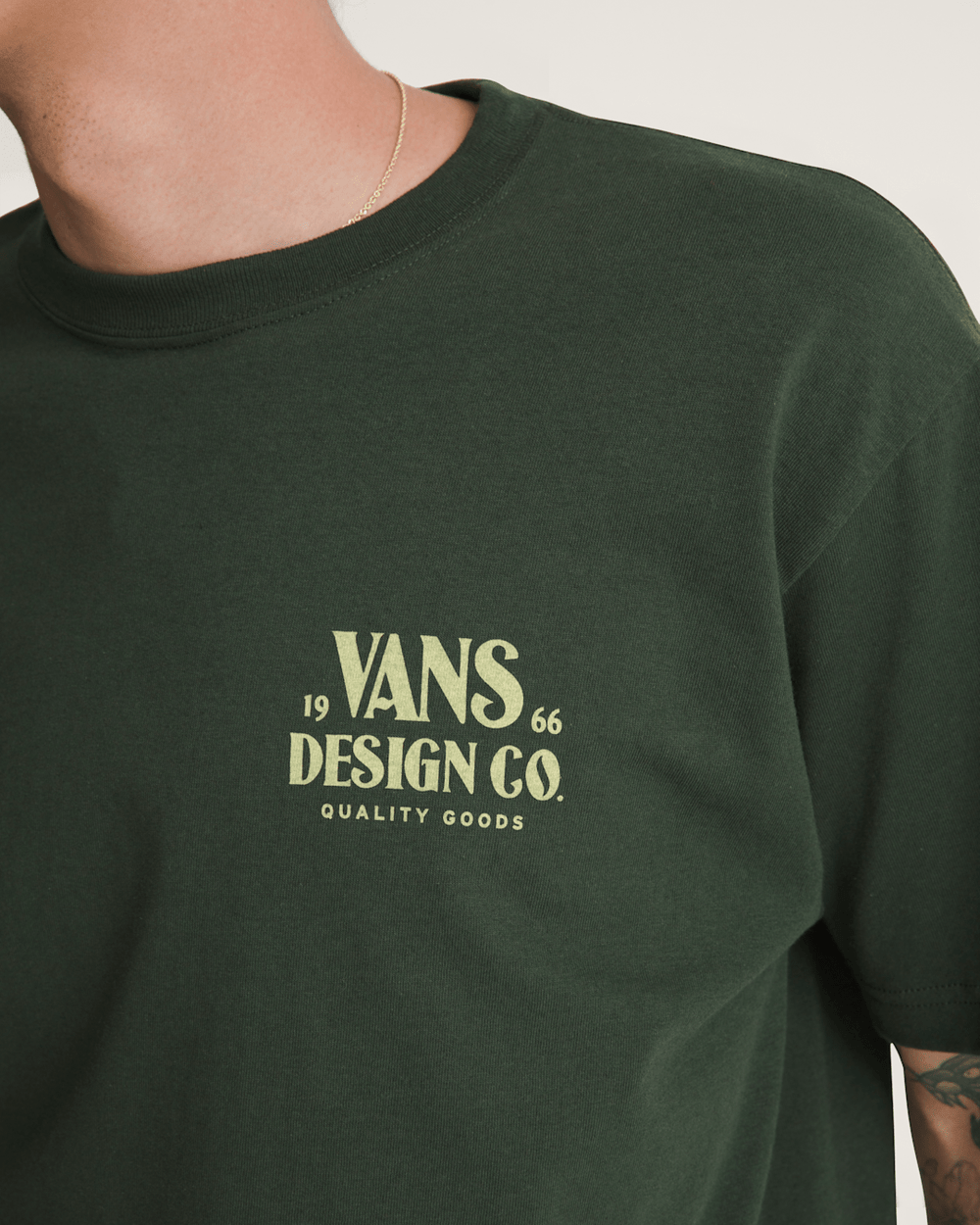 Vans HOV T-Shirt in Dried Kelp Green | Vans on sale