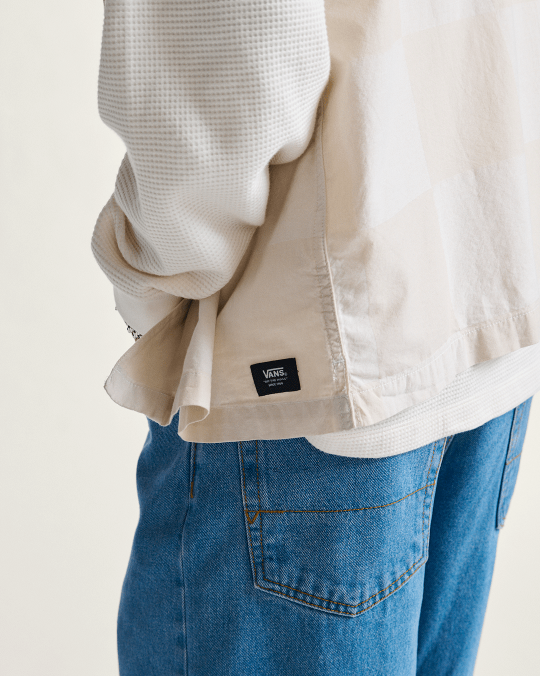 Kessler Checkerboard Woven Shirt in Checkerboard White | Vans sale