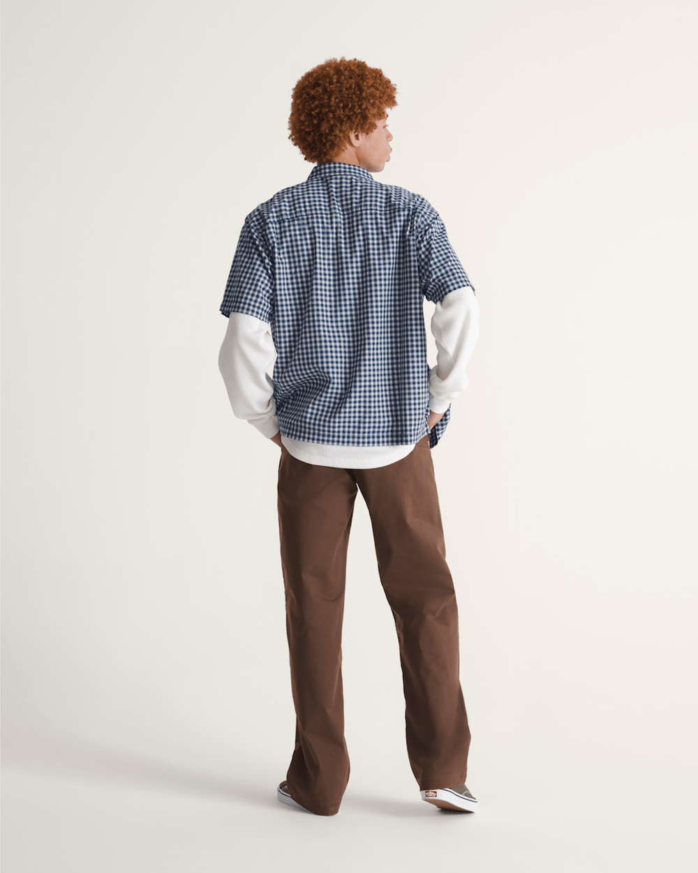 Authentic Chino Straight Pant in Vintage Cocoa Brown | Vans discount