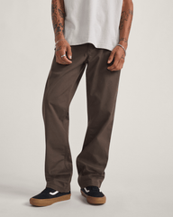 Authentic Chino Relaxed Pants in Coal Brown | Vans on sale