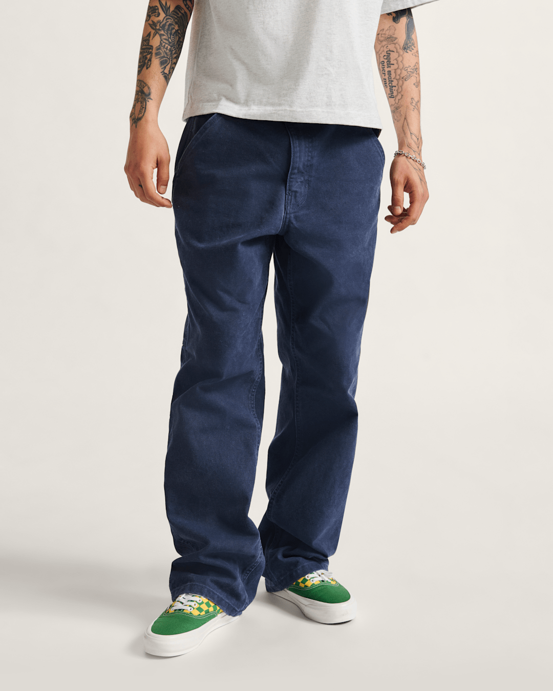 Drill Chore Carpenter Vintage Wash Pants in Parisian Night Blue | Vans online