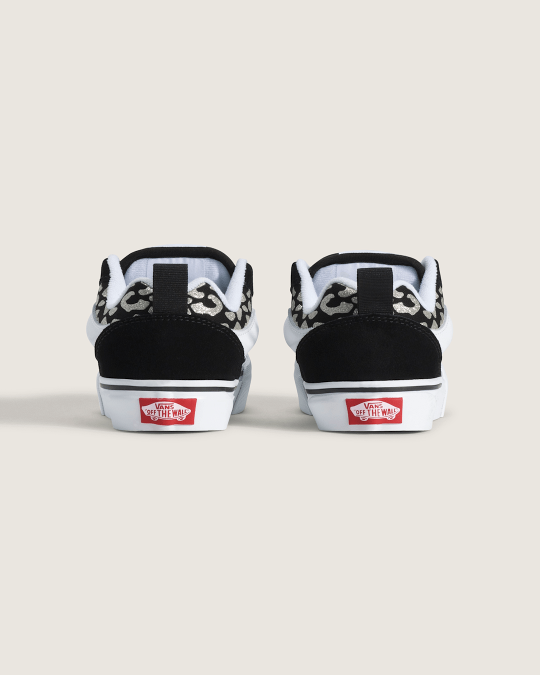 Little Kids Knu Skool Shoe in Leopard Glitter Black | Vans online