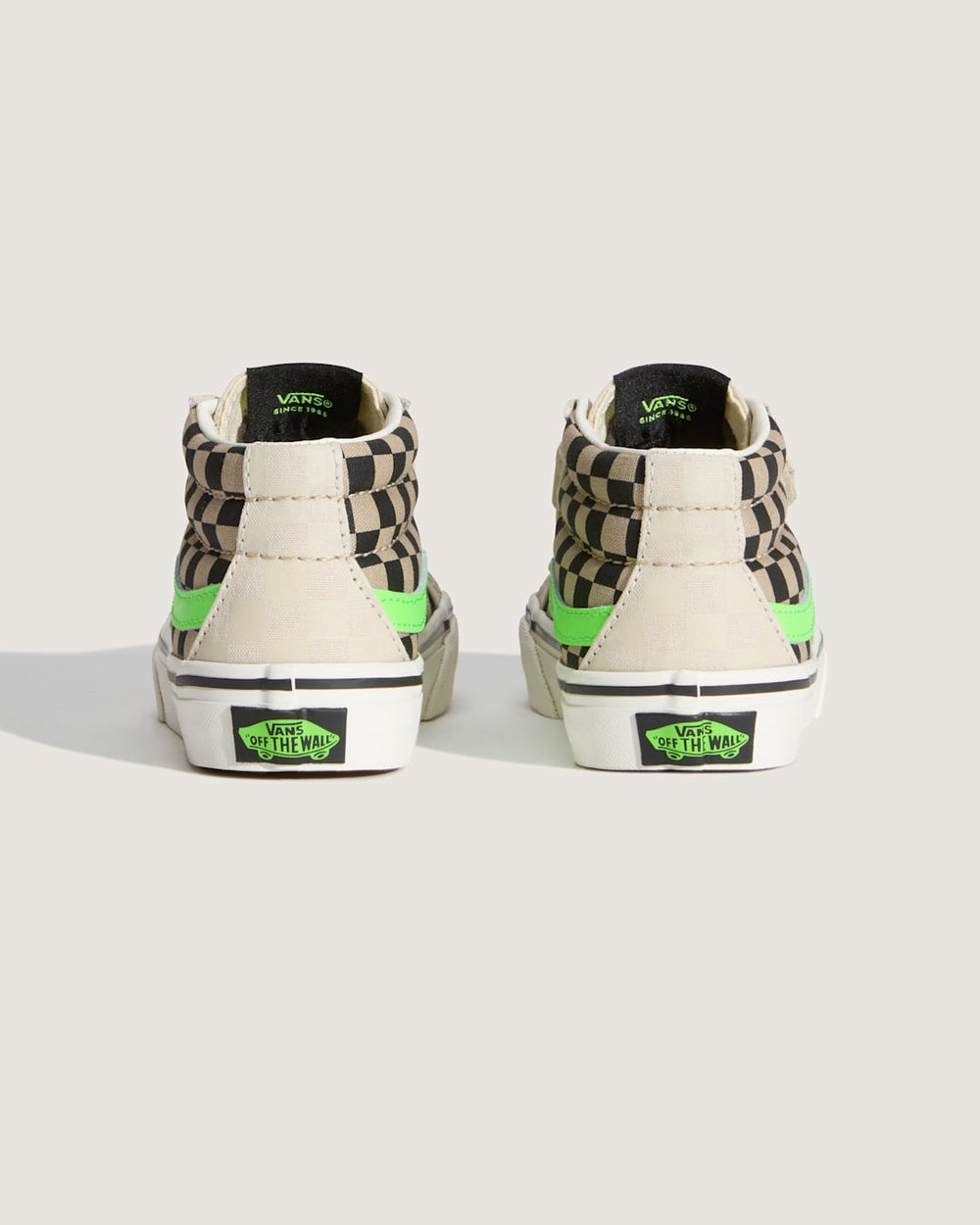 Little Kids Sk8-Mid V Shoe in Glow-in-the-Dark Taupe Mist Grey | Vans sale