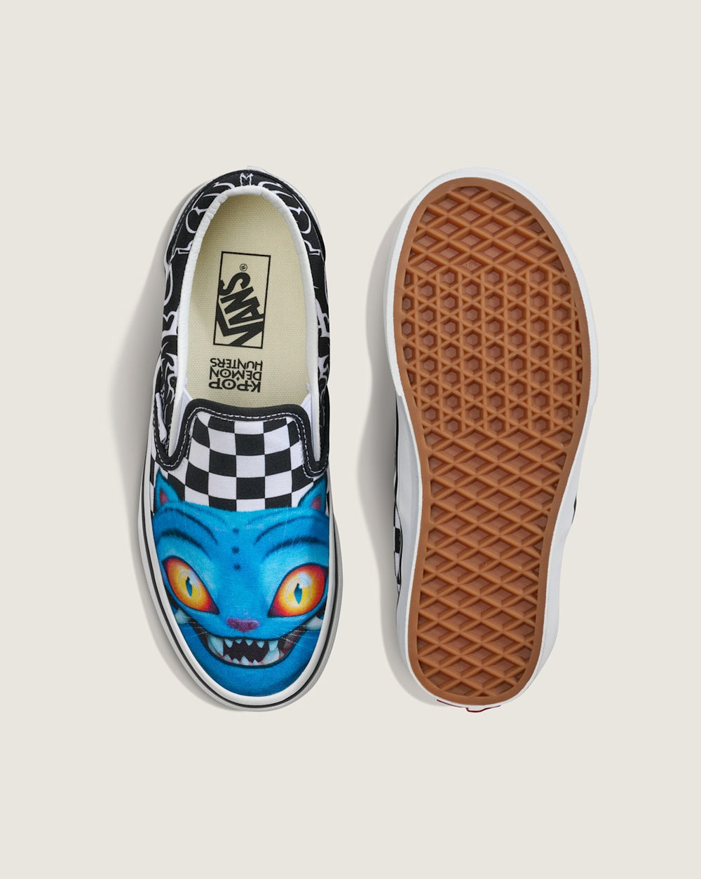 KPop Demon Hunters x Vans Big Kids Classic Slip-On Shoe in KPop Demon Hunters Black | Vans discount