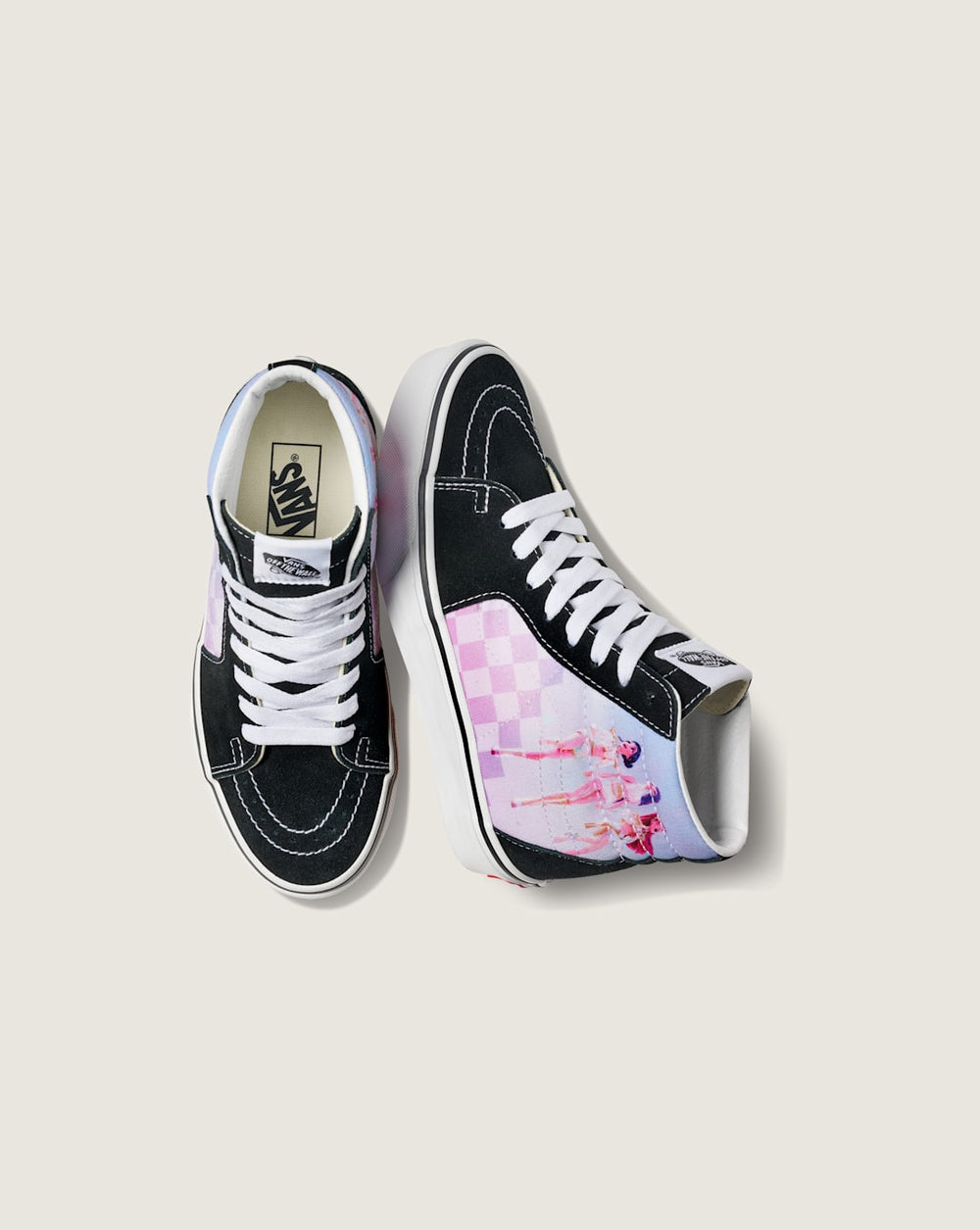 KPop Demon Hunters x Vans Big Kids SK8-Hi Shoe in Kpop Demon Hunters Black / Purple | Vans near me
