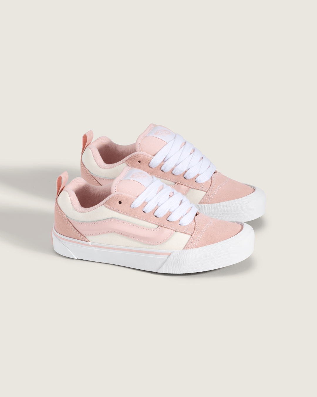 Big Kids Knu Skool Shoe in Rose Pink | Vans discount