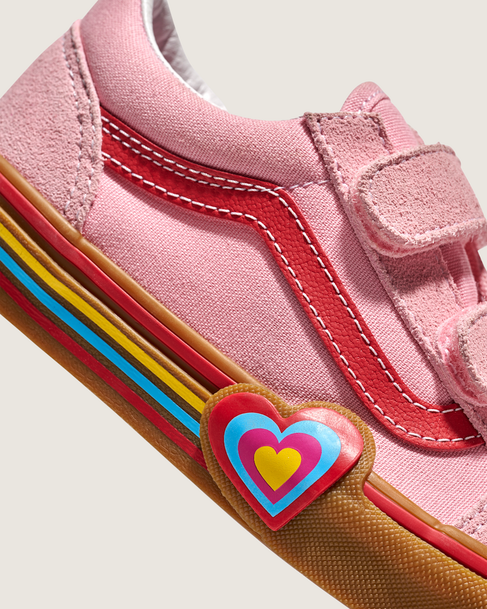 Little Kids Old Skool V Shoe in Gum Pink | Vans near me