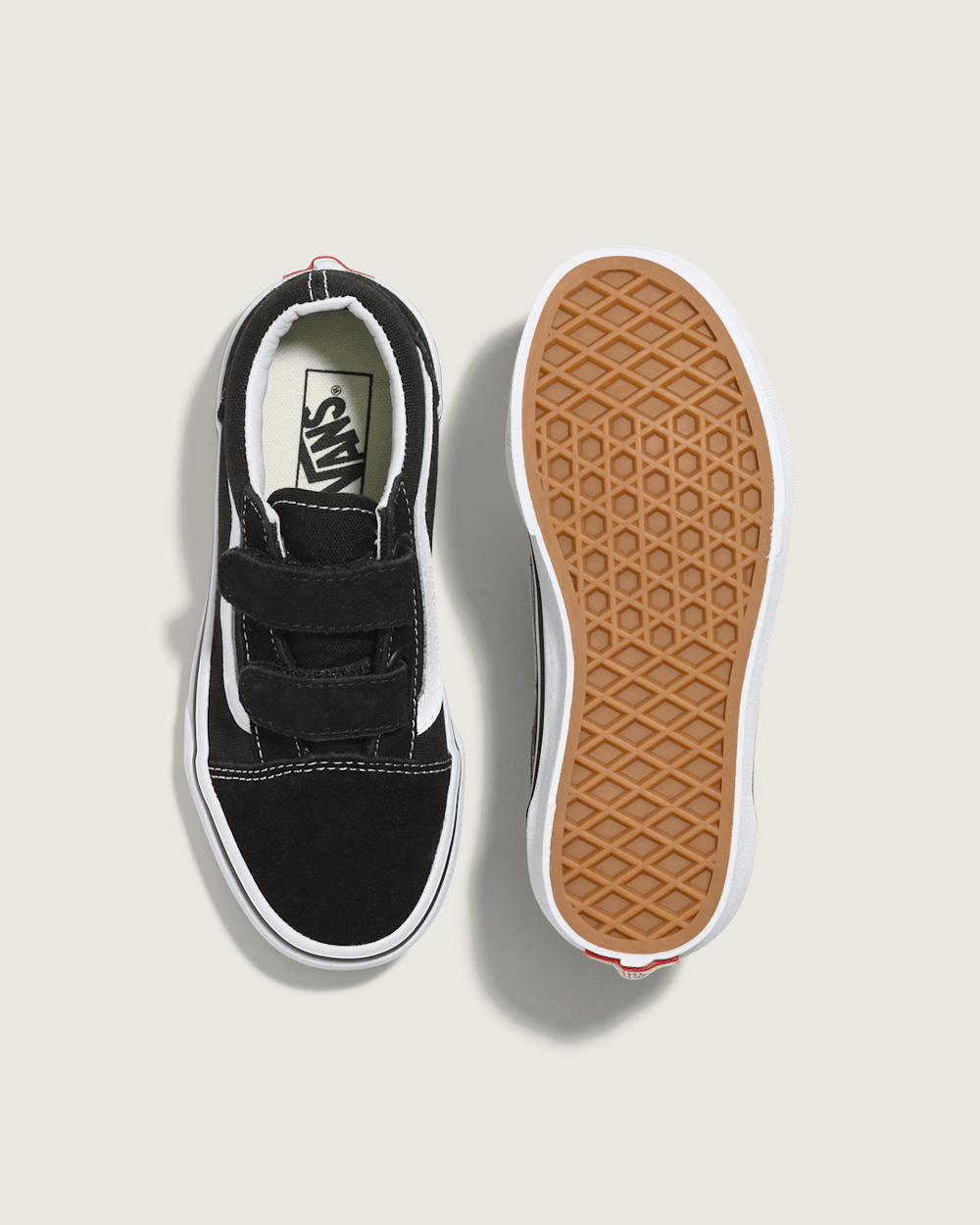 Kids Old Skool V Black/True White Shoes | Vans near me