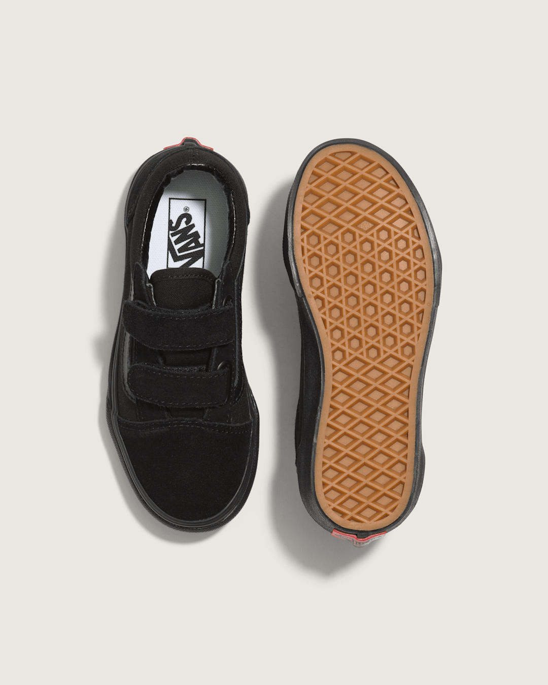Kids Old Skool V Black/Black Shoes | Vans sale