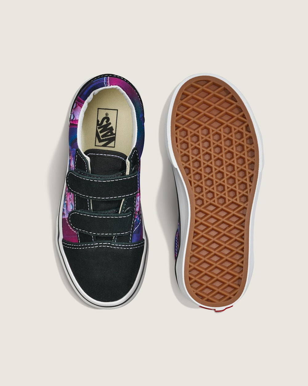 KPop Demon Hunters x Vans Little Kids Old Skool V Shoe in Kpop Demon Hunters Purple | Vans discount
