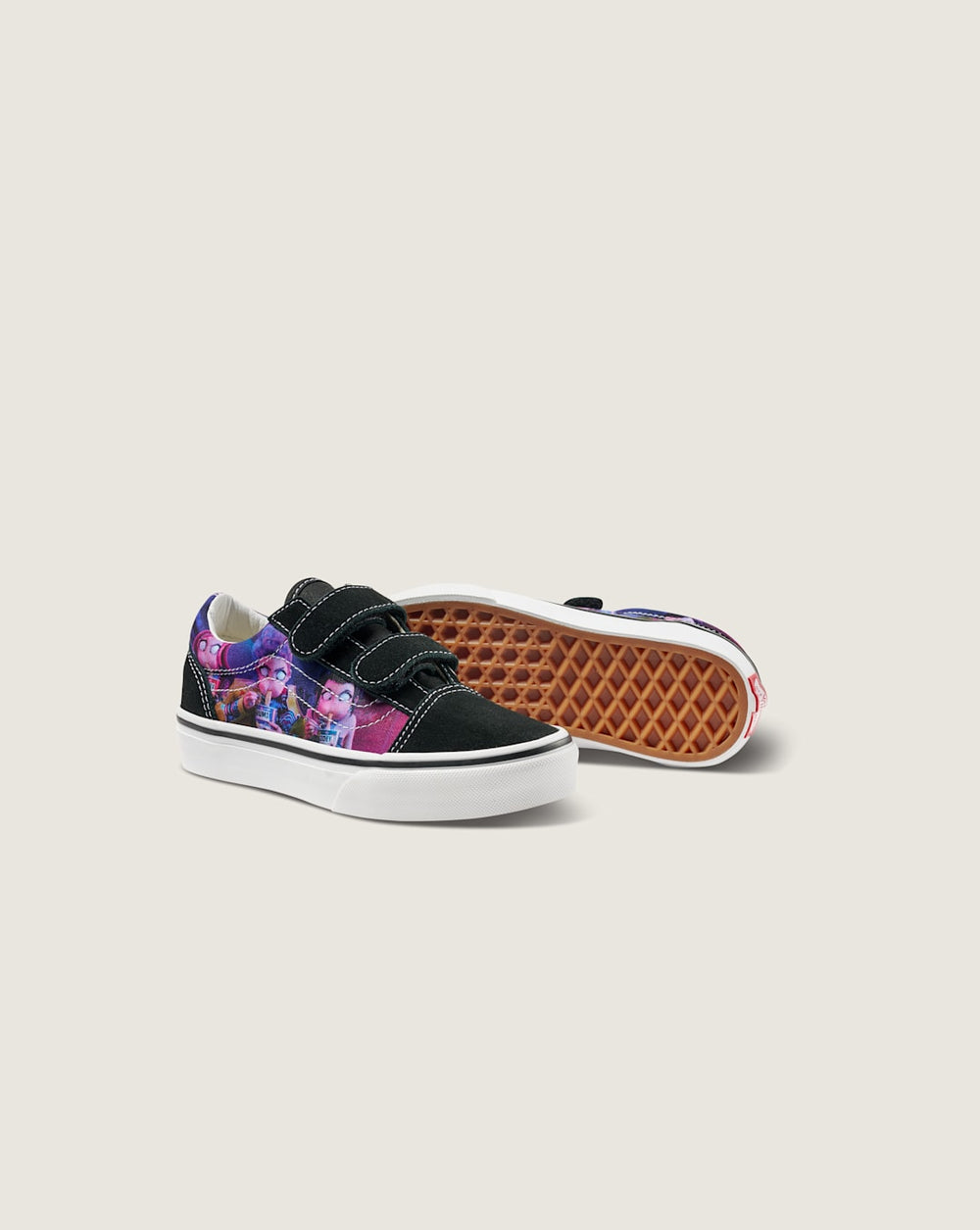 KPop Demon Hunters x Vans Little Kids Old Skool V Shoe in Kpop Demon Hunters Purple | Vans discount