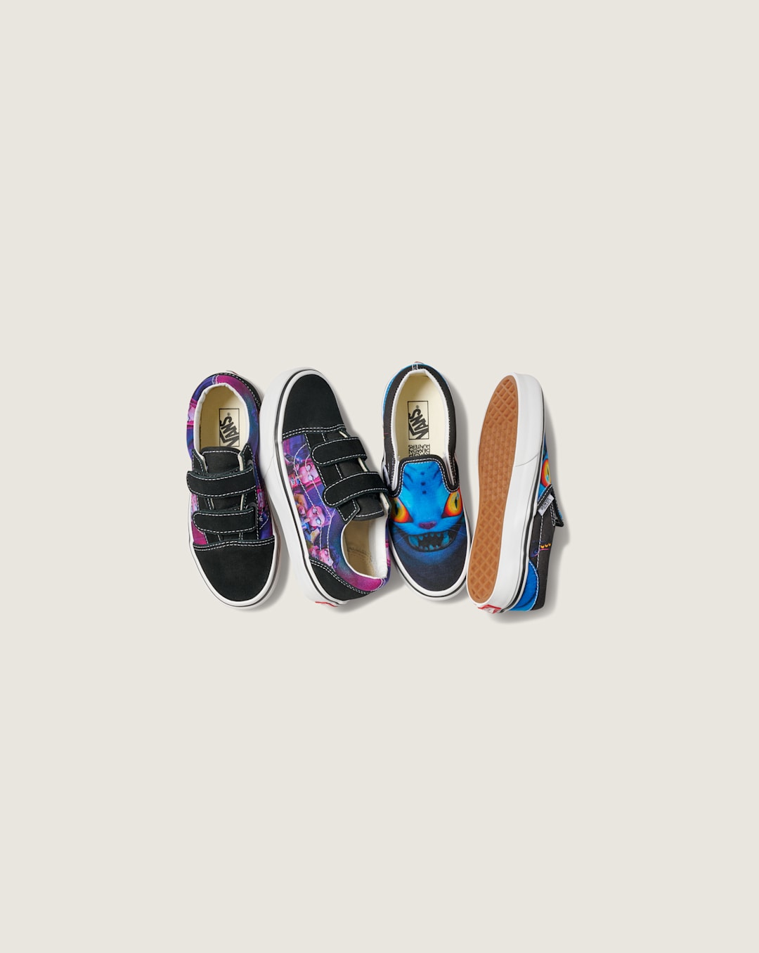 KPop Demon Hunters x Vans Little Kids Old Skool V Shoe in Kpop Demon Hunters Purple | Vans discount