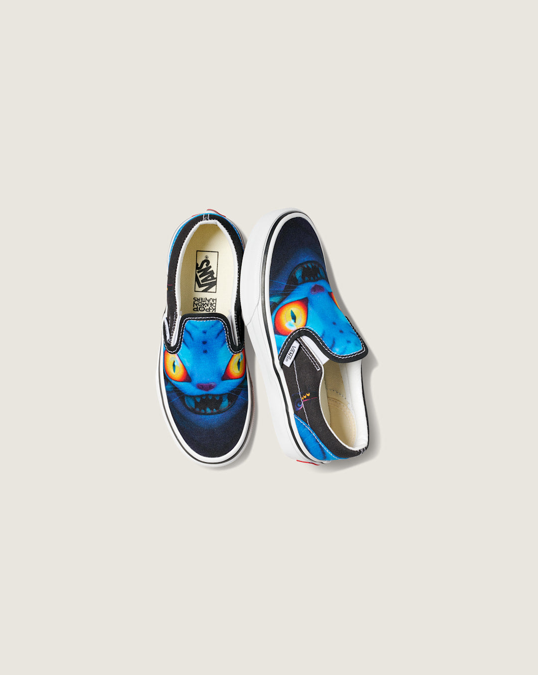 KPop Demon Hunters x Vans Little Kids Classic Slip-On Shoe in Kpop Demon Hunters Black | Vans online