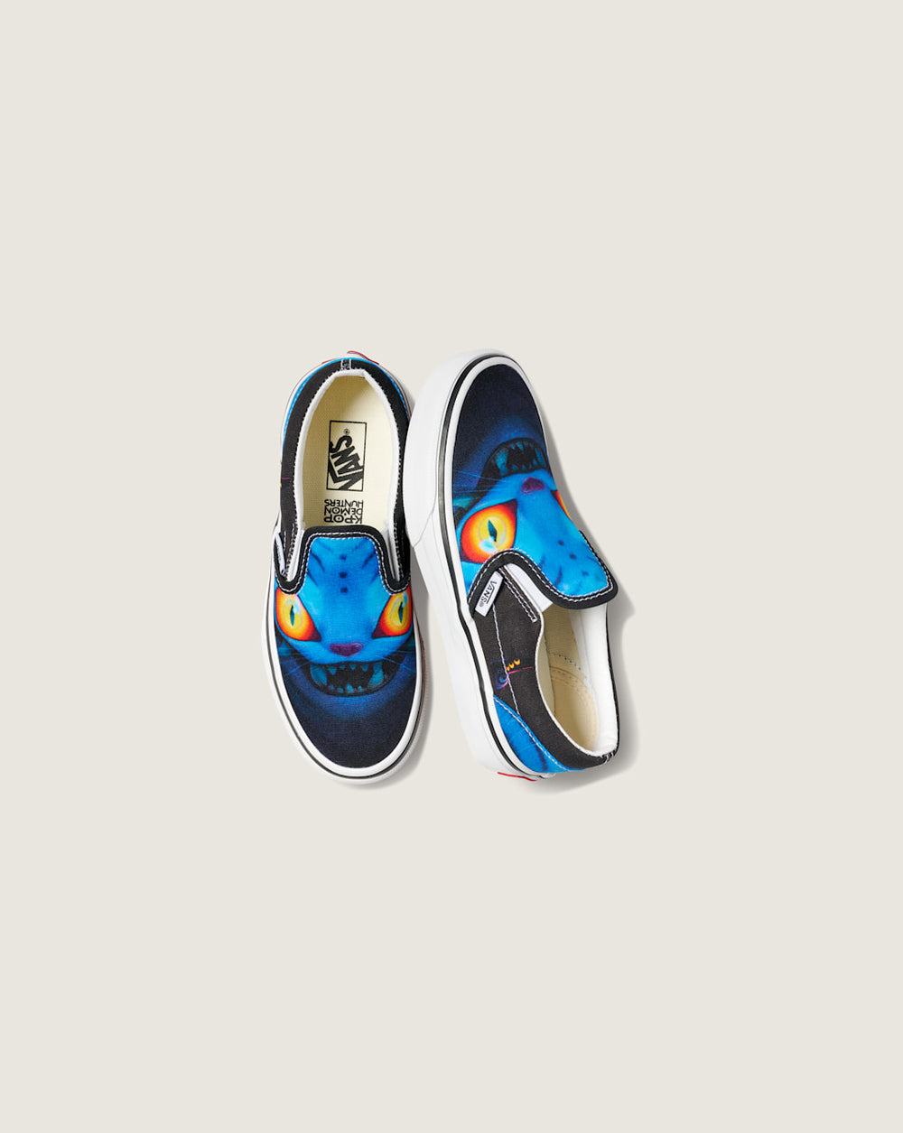 KPop Demon Hunters x Vans Little Kids Classic Slip-On Shoe in Kpop Demon Hunters Black | Vans online