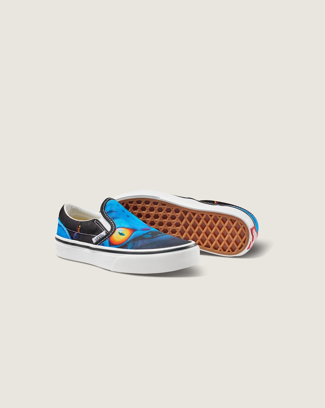 KPop Demon Hunters x Vans Little Kids Classic Slip-On Shoe in Kpop Demon Hunters Black | Vans online