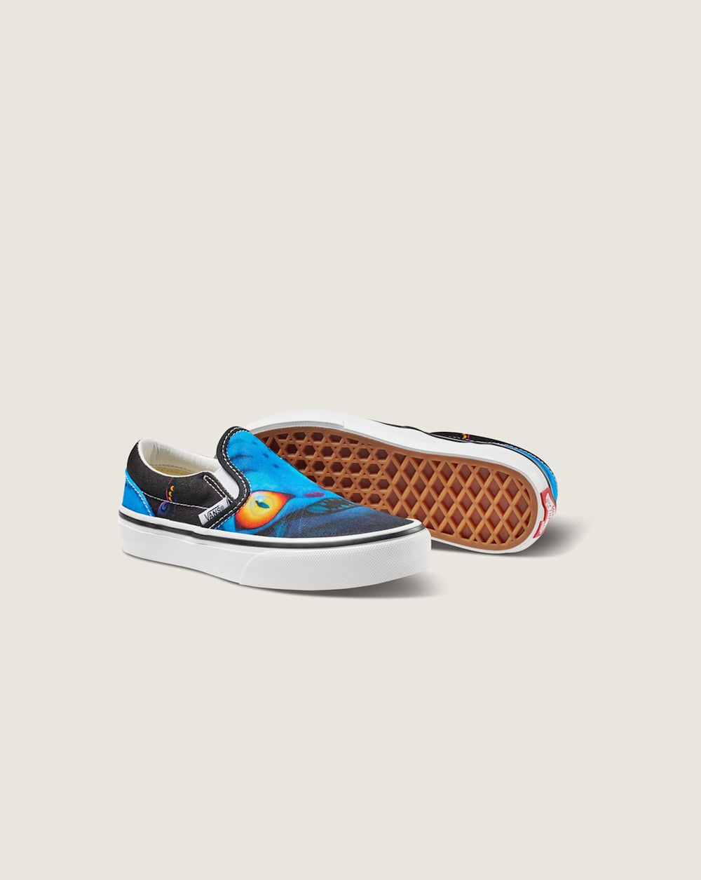 KPop Demon Hunters x Vans Little Kids Classic Slip-On Shoe in Kpop Demon Hunters Black | Vans online