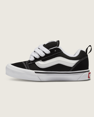 Little Kids Knu Skool Shoe in Black / True White | Vans near me