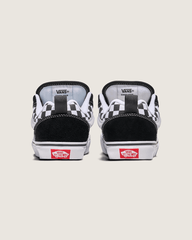 Little Kids Knu Skool Checkerboard Shoe in Checkerboard Black / True White | Vans outlet