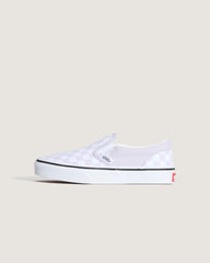 Little Kids Classic Slip-On Checkerboard Shoe in Checkerboard Lilac Mist Purple | Vans near me