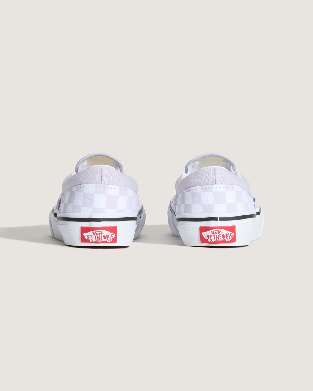 Little Kids Classic Slip-On Checkerboard Shoe in Checkerboard Lilac Mist Purple | Vans near me