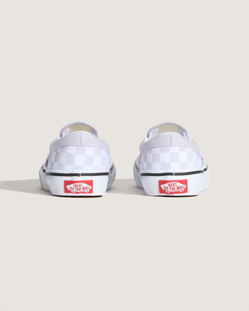 Little Kids Classic Slip-On Checkerboard Shoe in Checkerboard Lilac Mist Purple | Vans near me