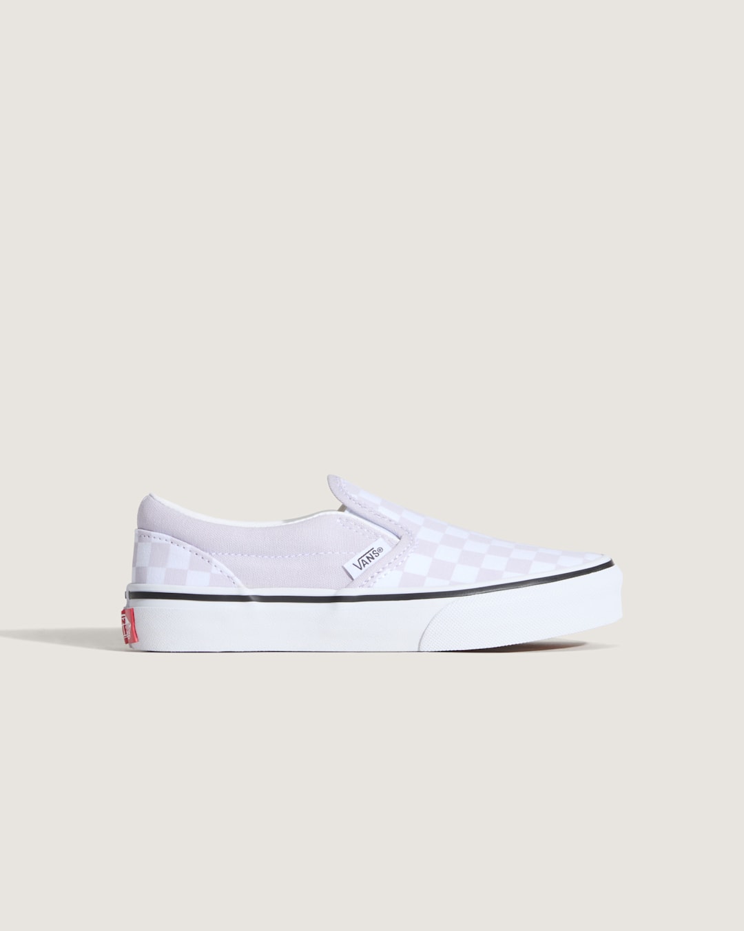 Little Kids Classic Slip-On Checkerboard Shoe in Checkerboard Lilac Mist Purple | Vans near me