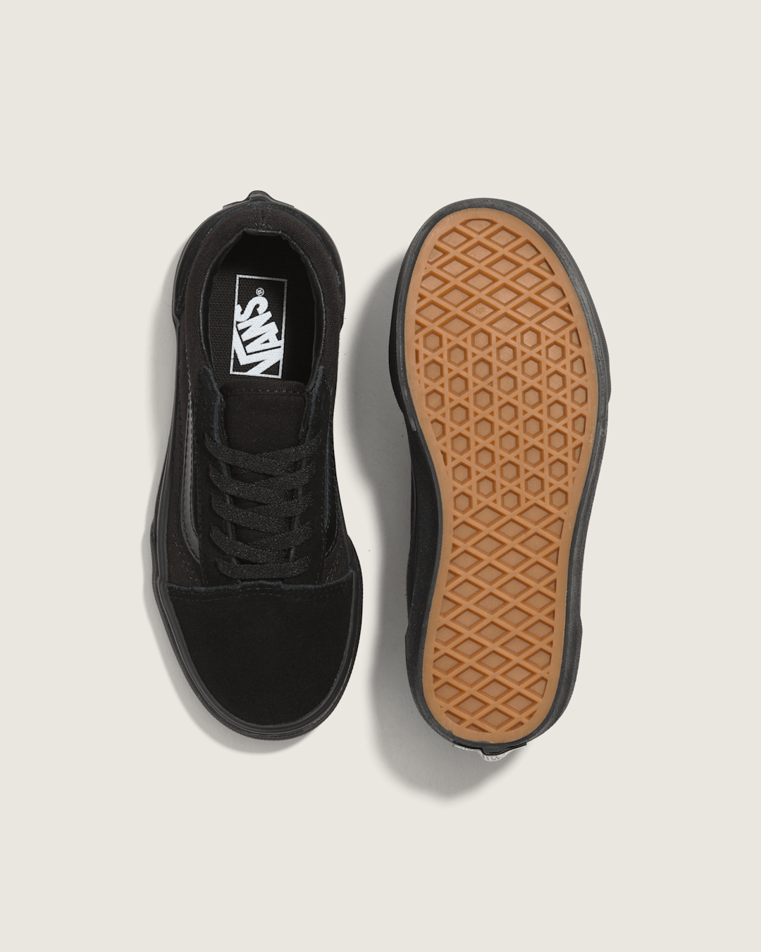 Kids Old Skool Black/Black Shoes | Vans online