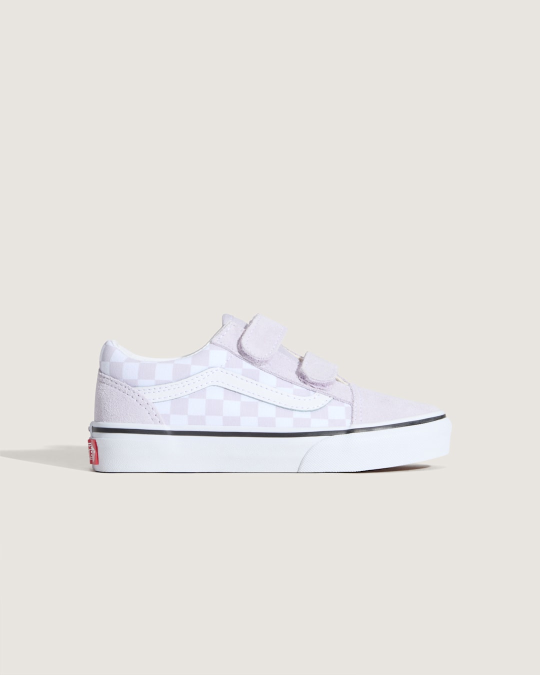 Little Kids Old Skool V Checkerboard Shoe in Checkerboard Lilac Mist Purple | Vans near me