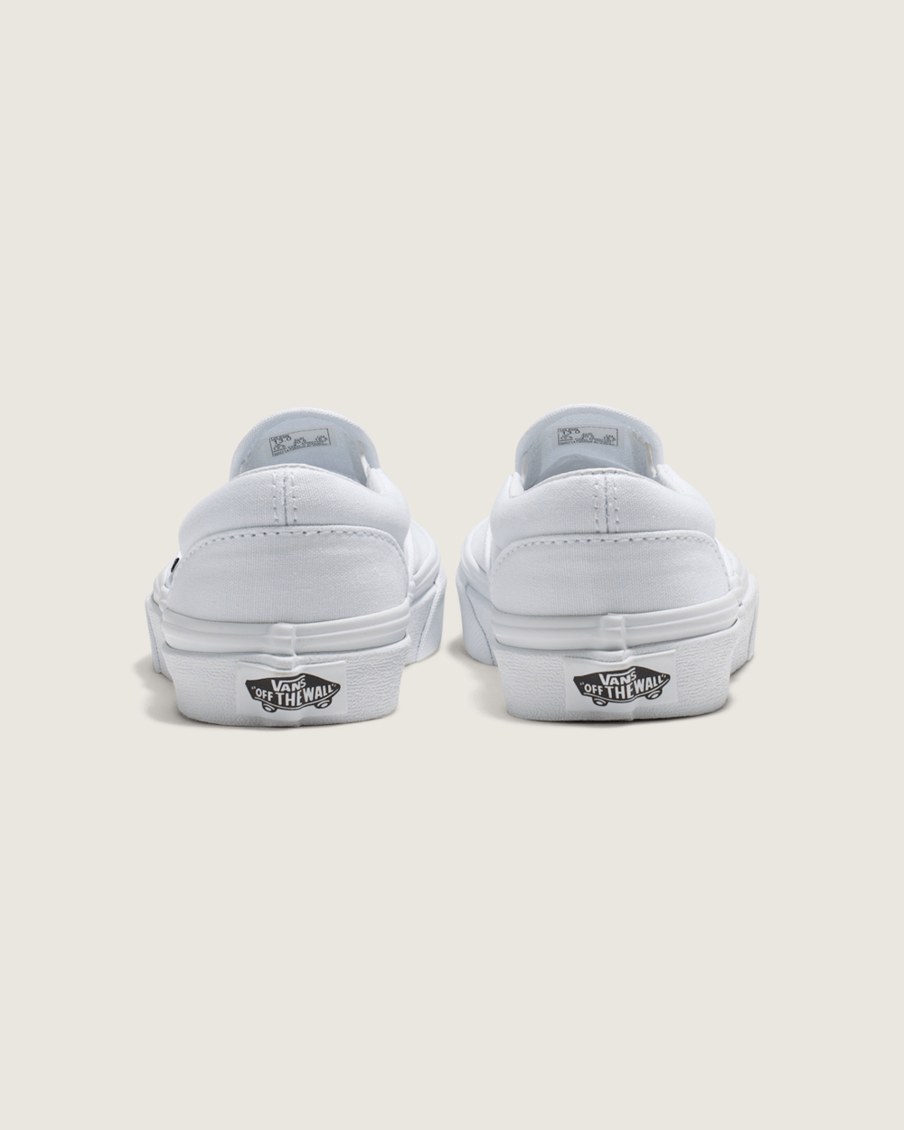 Kids Classic Slip-On True White Shoes | Vans discount