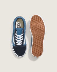 Kids Old Skool Navy/True White Shoes | Vans outlet