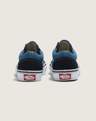 Kids Old Skool Navy/True White Shoes | Vans outlet